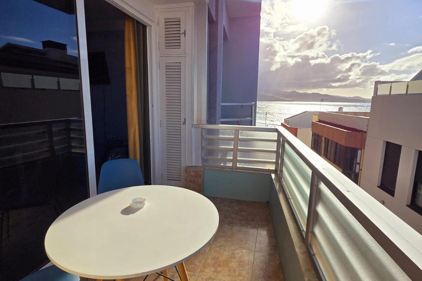 Apartment Casita Canaria Playa Beachfront Access & Lateral Ocean View With Terrace